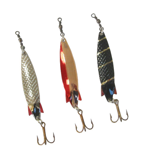 Abu Garcia 3-Pack Toby 2022 Lead Free Model 3 Colours Fishing Spoon Lures  Trout