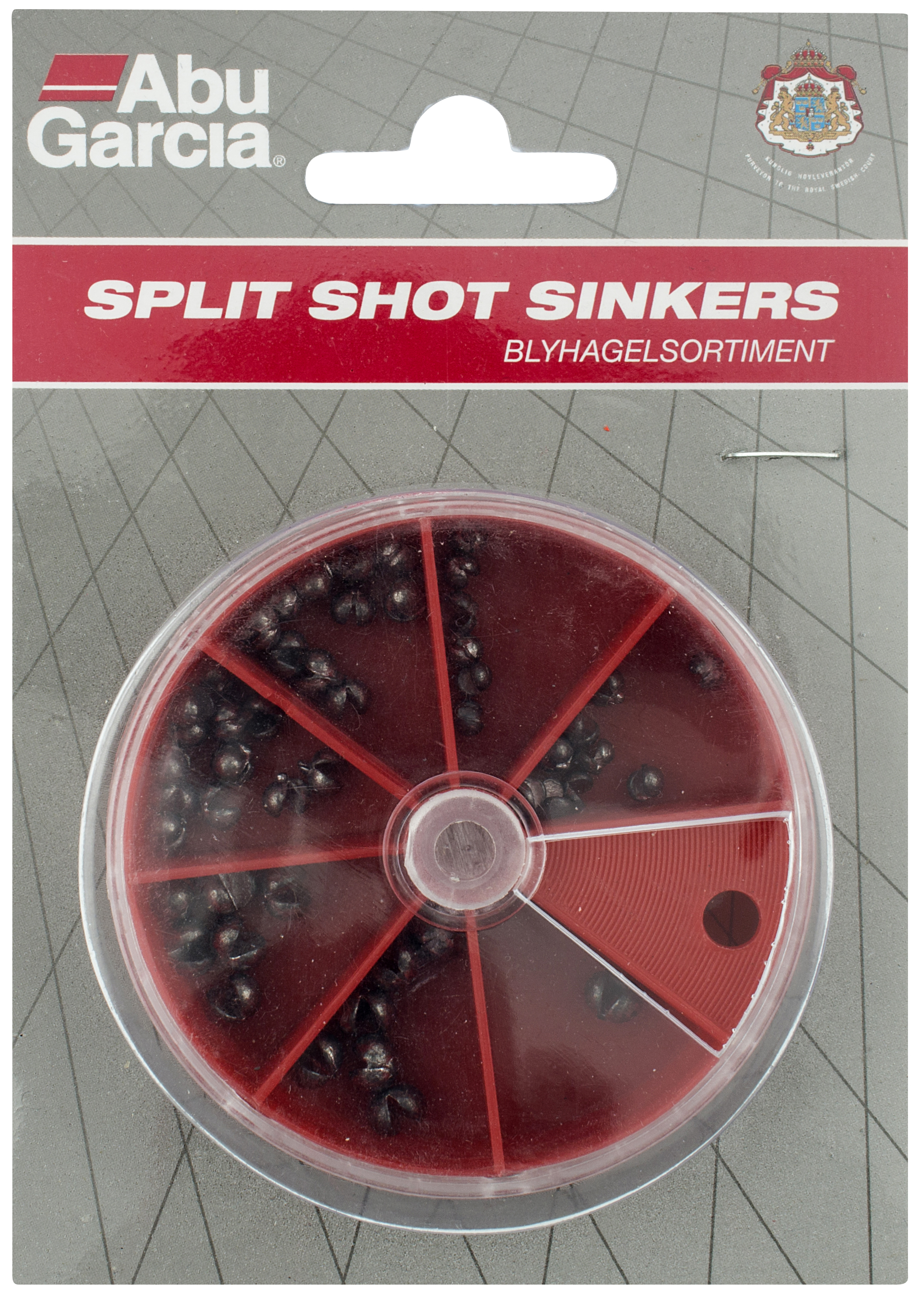 Abu Garcia Assorted Split shot sinkers – Glasgow Angling Centre