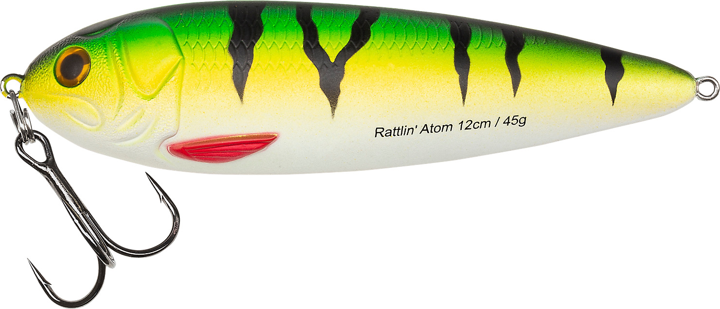 Abu garcia Beast Rattlin Atom Spoon 120 mm 45g Red