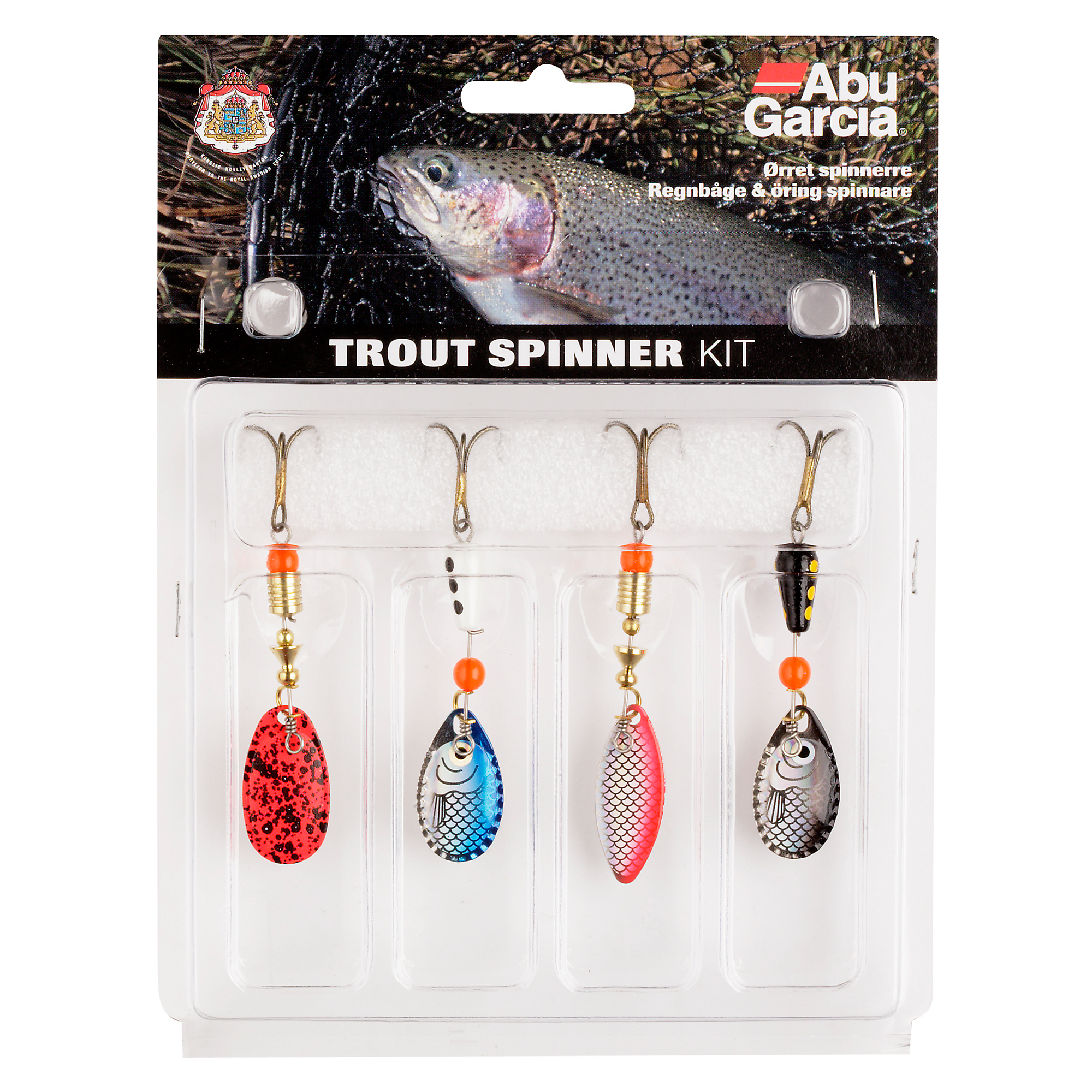 Abu Garcia Abu Garcia Reflex Red 7g 12g Spinner Spoon Lure Perch Pike Bass Trout Fishing 