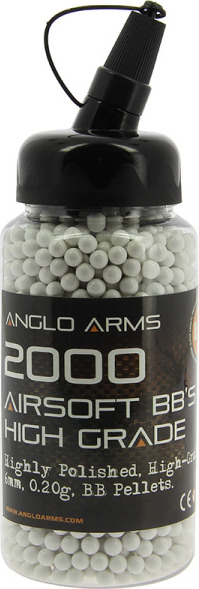 Anglo Arms 2000 poids lourd BBS-BB Pellets 0.2 g Balles AIRSOFT GUN 