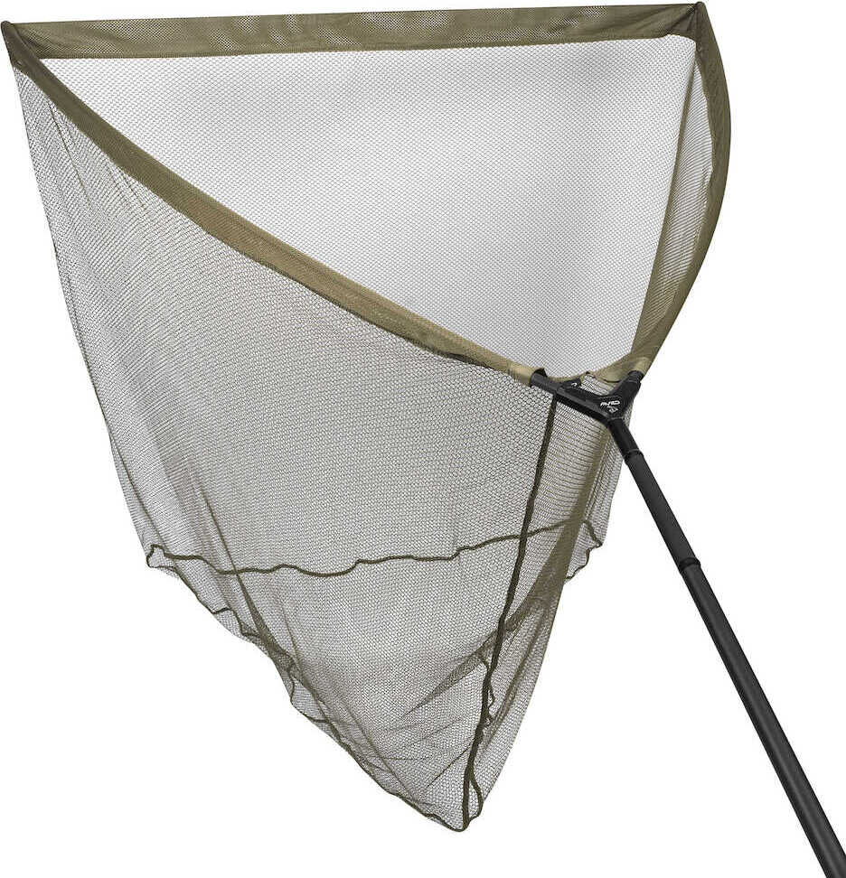 Rubber Mesh Landing Net Telescopic Coarse Sea Pike Carp Match Fishing  Foldable