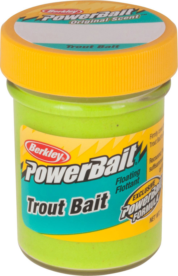 Berkley Powerbait Glitter Trout Bait Spring Green White Sunshine Yellow  Trout Batter