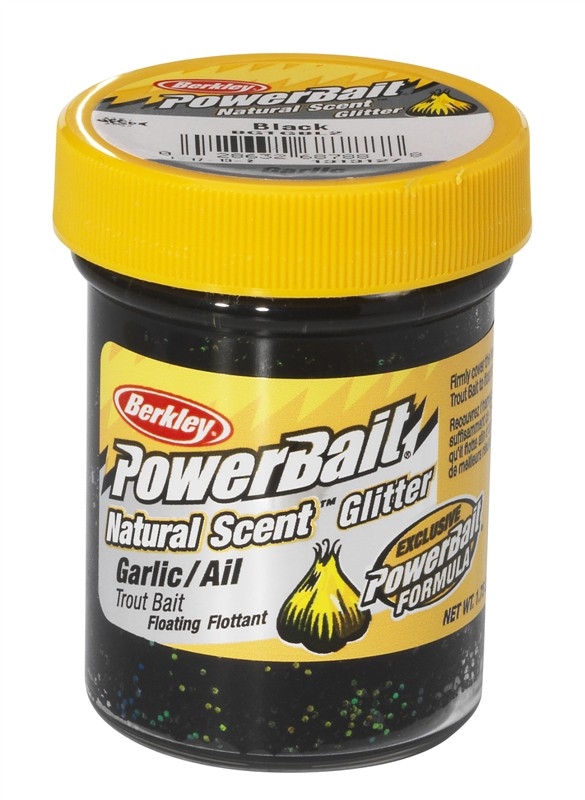 Berkley Powerbait Jar Glitter Bait Garlic Scent Black – Glasgow