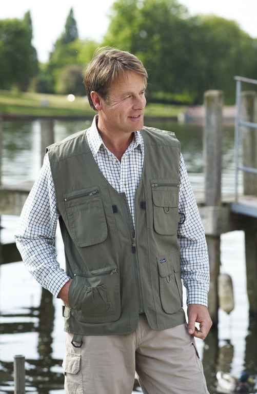 Champion Dale Cotton Waistcoat Olive – Glasgow Angling Centre