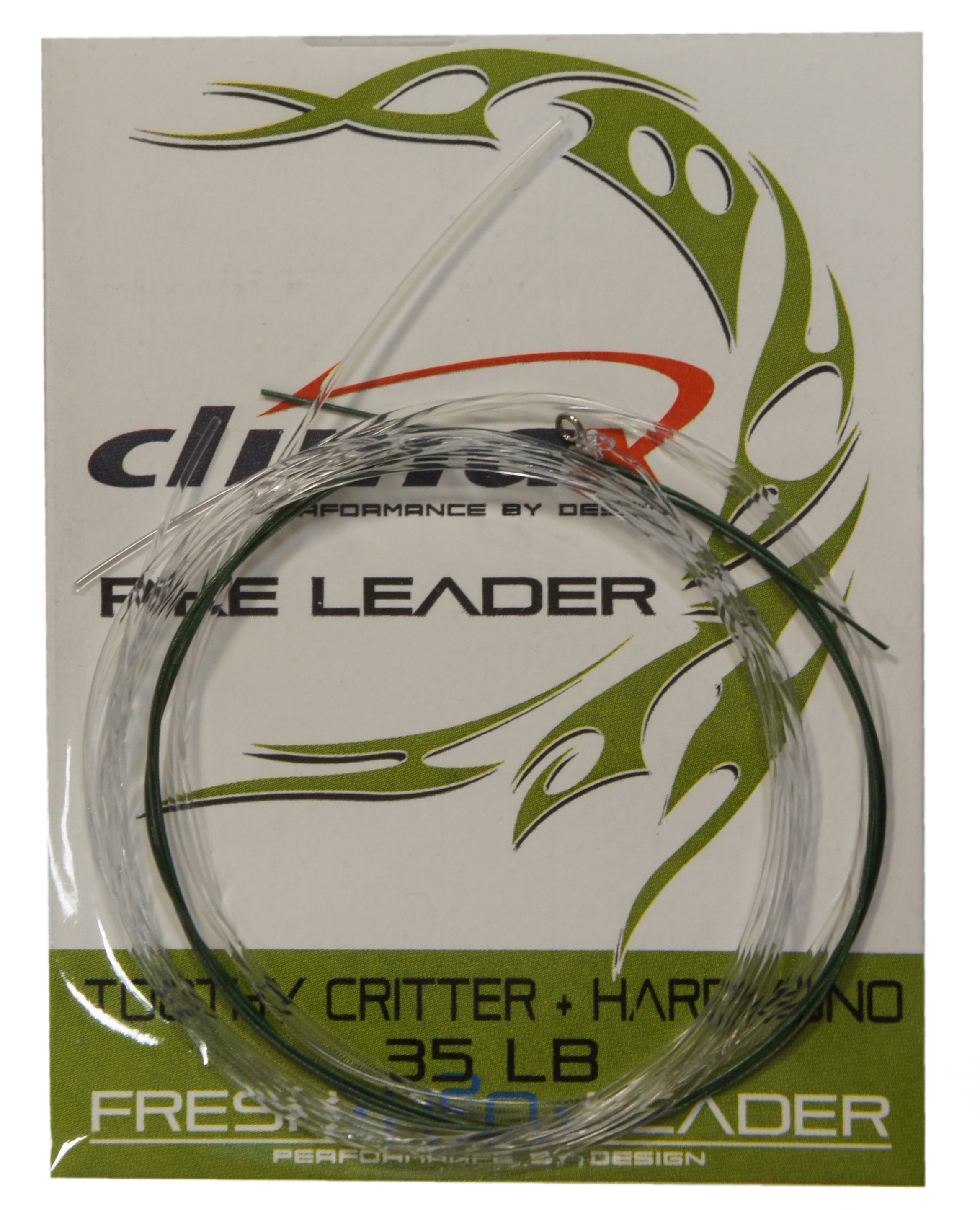 Details about   Climax Pike Leader #20 lb  15" Wire 8 foot leaders. 