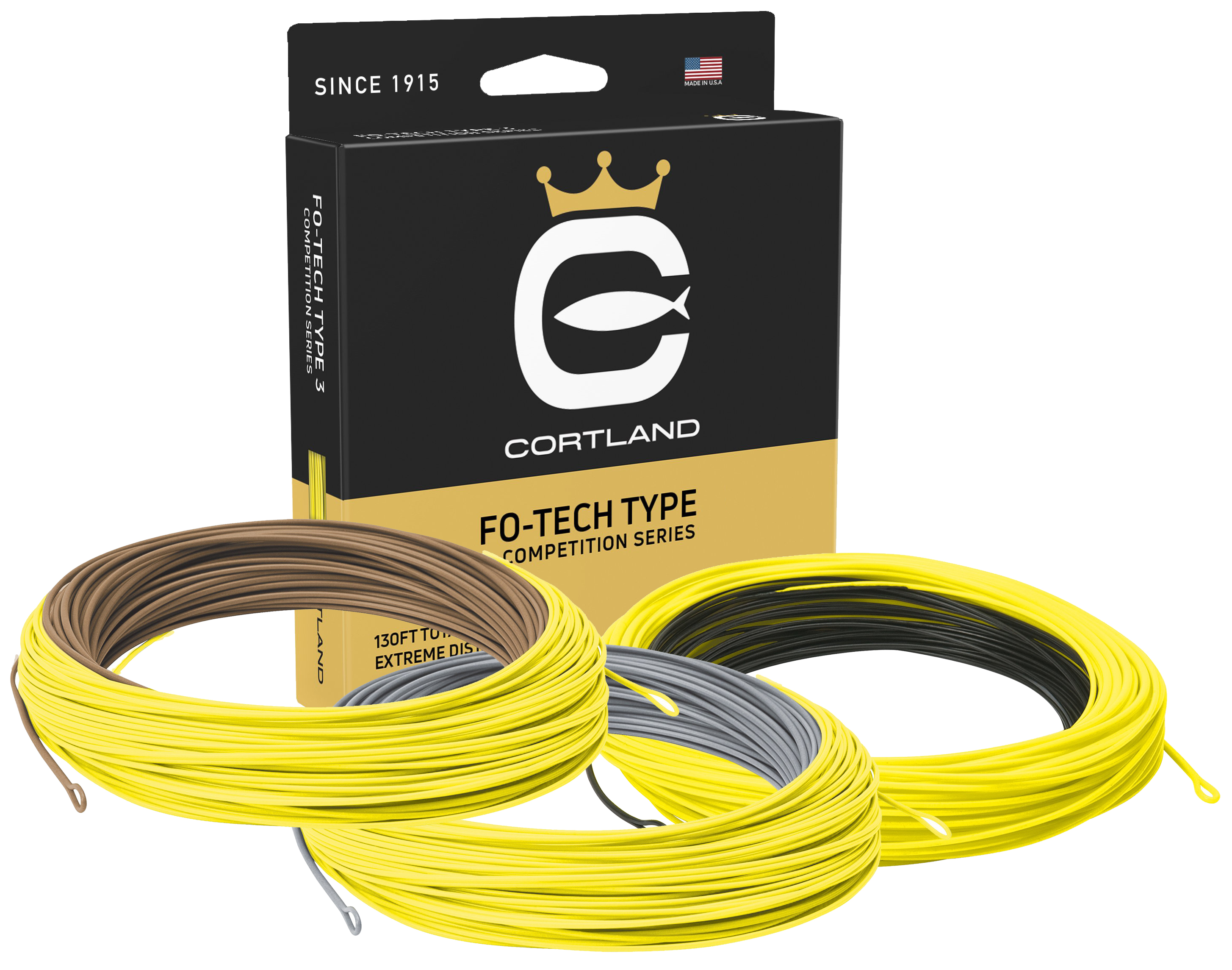 Cortland Fly lines Competition Series FO-Tech Type 3 Intermediate
