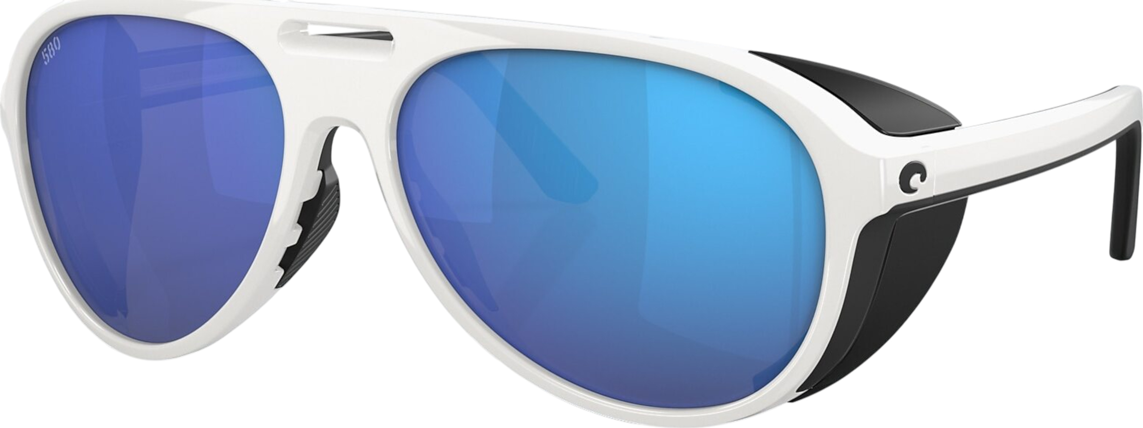 thumbnail image 2 of Costa Del Mar Grand Catalina Sunglasses - Matte Black Frame / Gold Mirror Polarized Glass 580G Lenses (Men's, 100% UV) 2 of 4