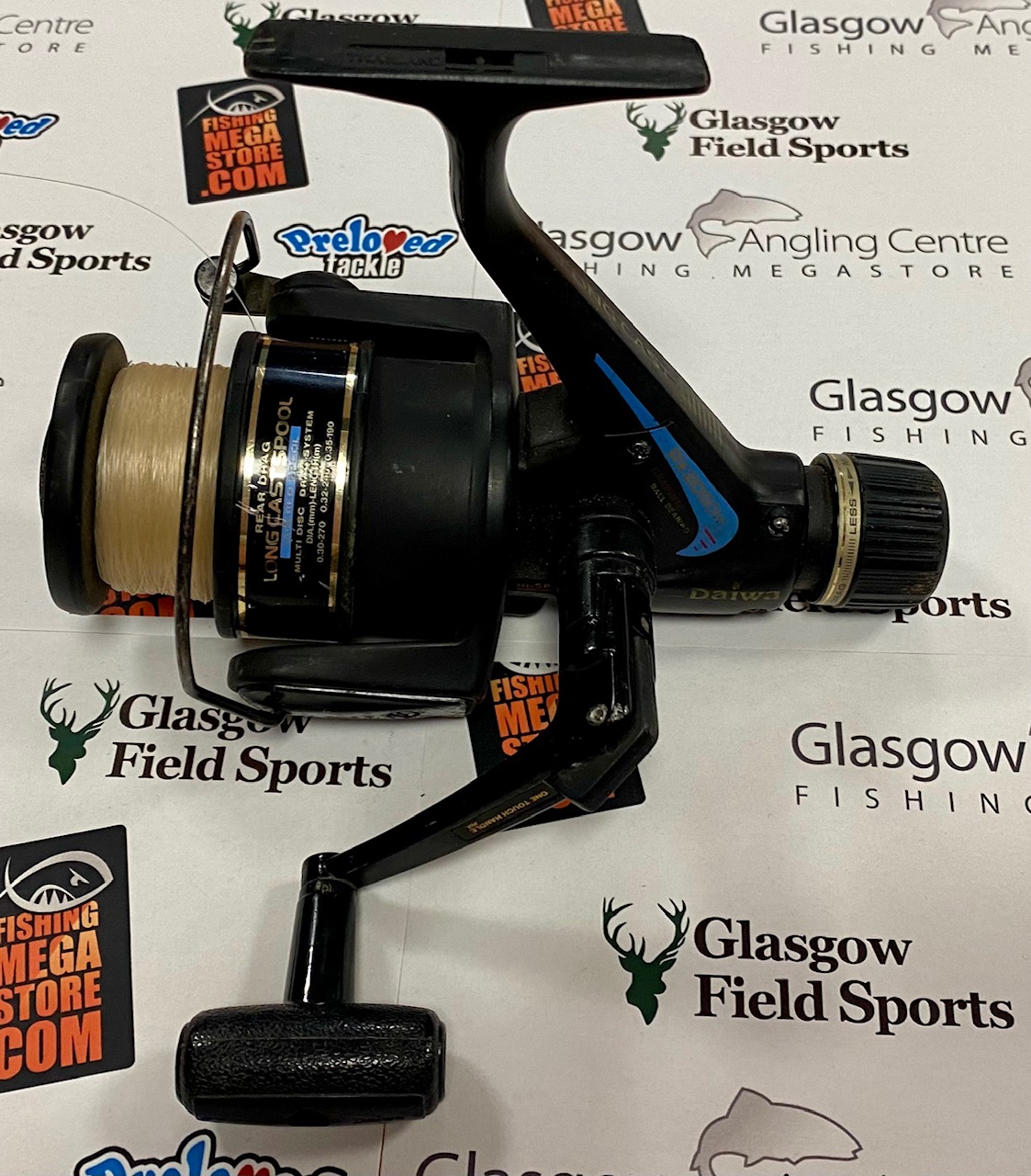 Preloved Daiwa PX2050H Rear drag fixed spool spinning reel (no box) - Used  – Glasgow Angling Centre