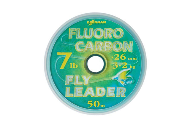 Drennan Fluorocarbon Fly Leader 50M
