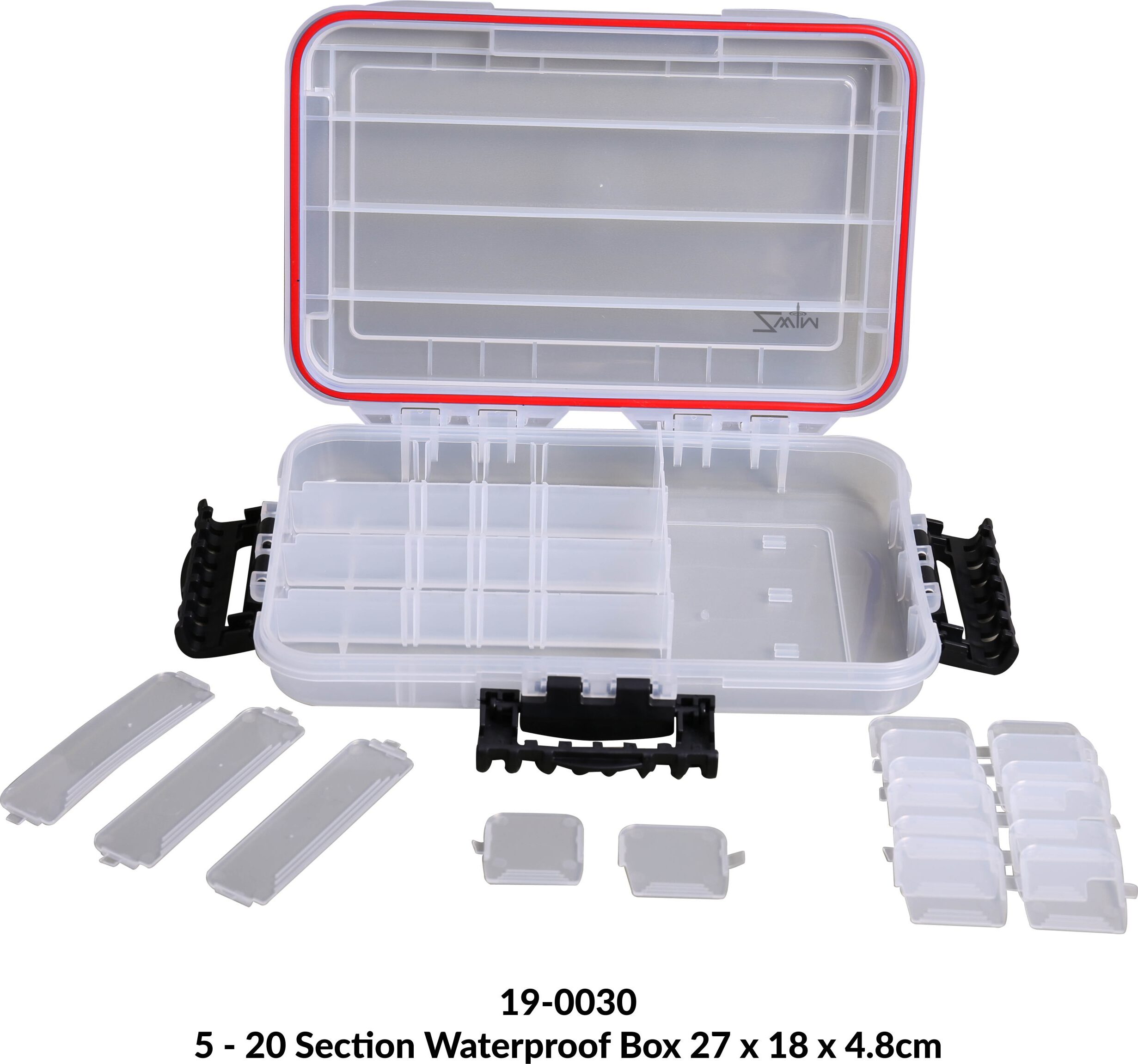 Fladen ZWIM 5-20 Section Waterproof Tackle Box – Glasgow Angling