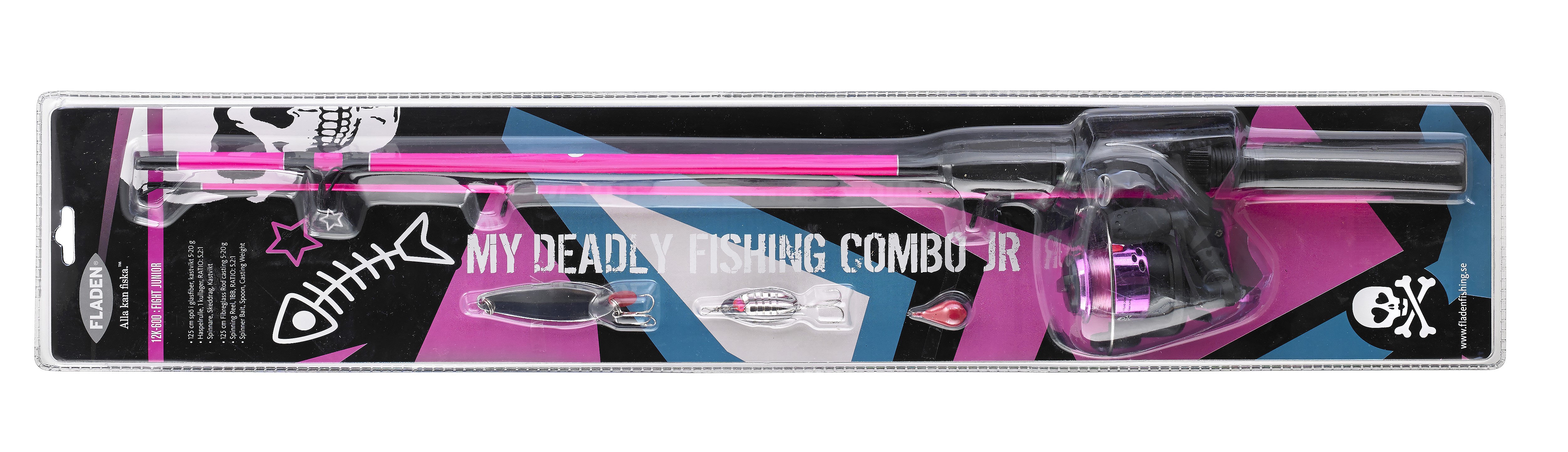 Fladen 2pc 1.25m My Deadly Fishing Combo 5-20g + Spinning Reel – Glasgow  Angling Centre
