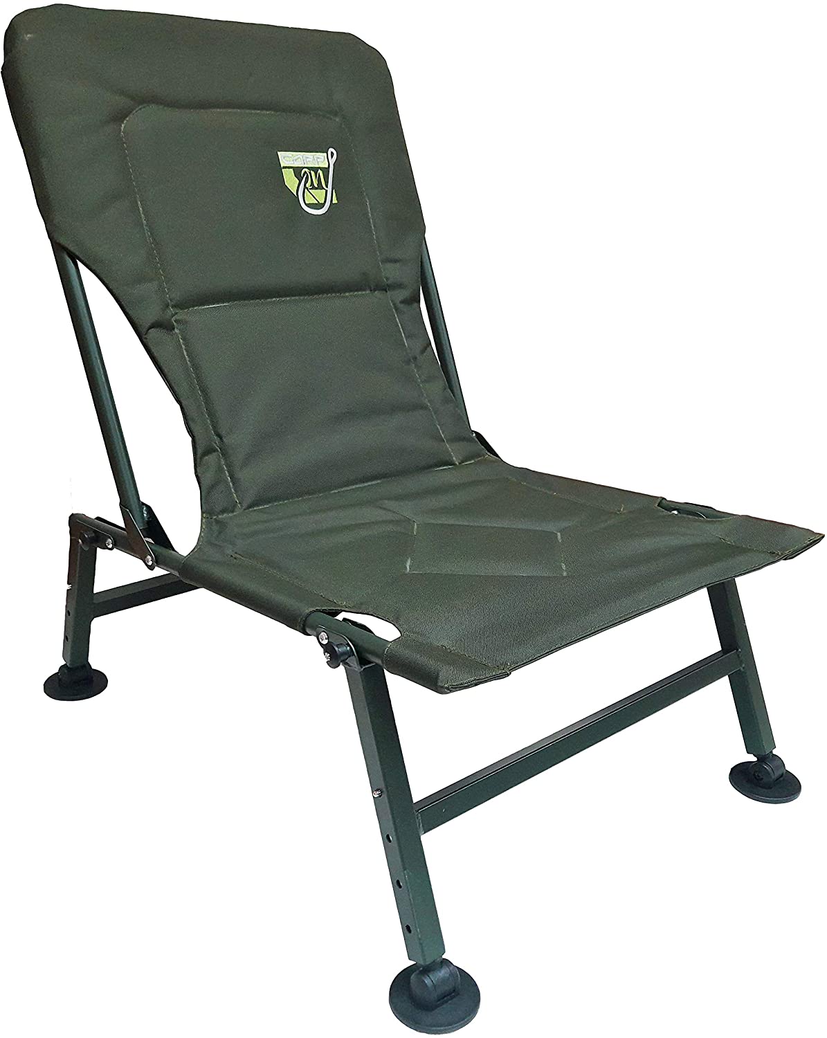 Carp On Heavy Duty 600d Padded Fishing Chair Glasgow Angling Centre
