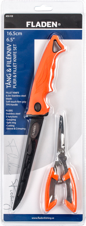 6.5in Fillet Knife and Pliers Set