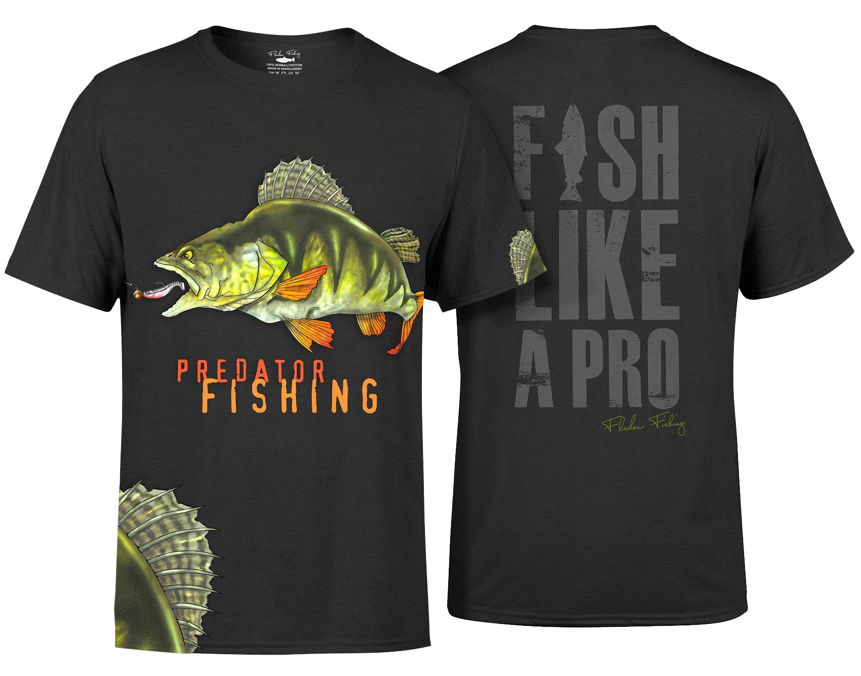 merk op Jurassic Park ontsmettingsmiddel Fladen Greedy Perch Predator Fishing T-Shirt Size: XL – Glasgow Angling  Centre