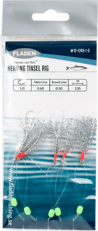 Fladen Herring Tinsel Rig 5 Hooks – Glasgow Angling Centre