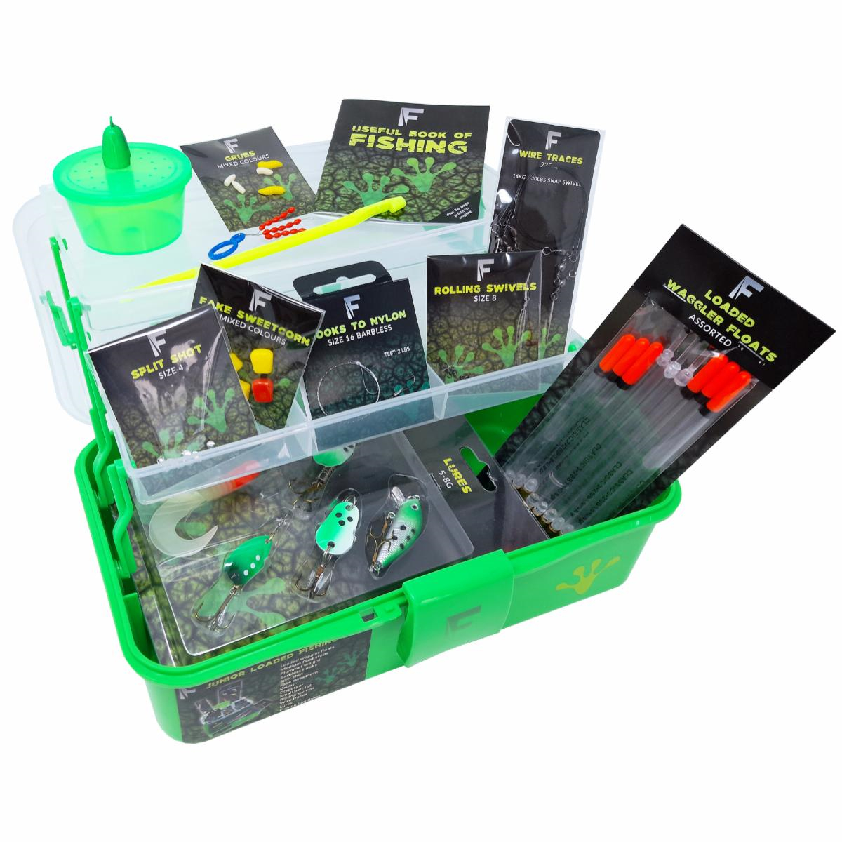 Fladen Junior Loaded Accessories Fishing Box – Glasgow Angling Centre
