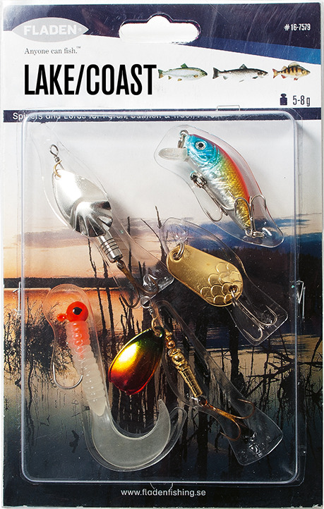Fladen Set 5 Freshwater Lures 5-8g – Glasgow Angling Centre