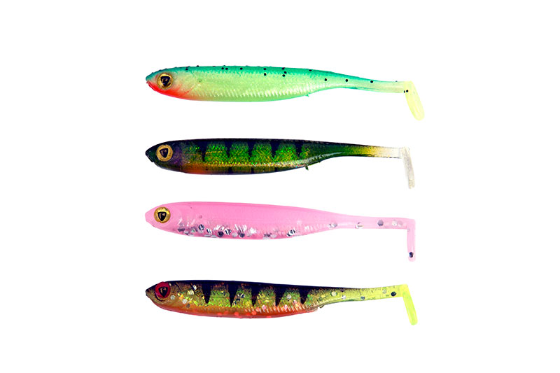 SOFT LURES KIT FOX RAGE ULTRA UV MICRO TIDDLER FAST LOADED LURE PACK