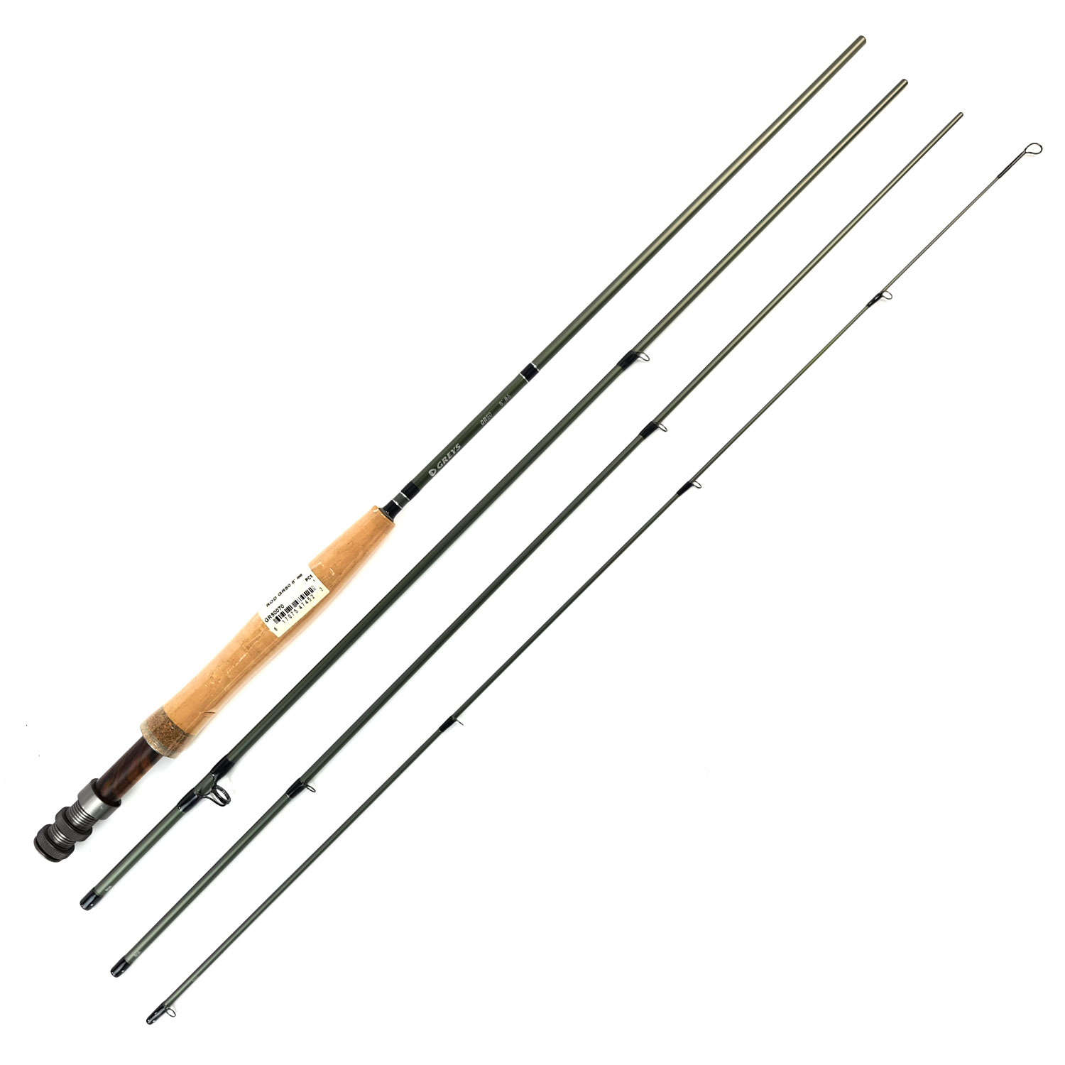 Greys GR50 4pc Fly Rod 6'6" #4 Fishing tackle 