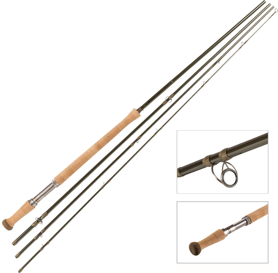 Hardy Demon Sintrix Double Handed Fly Rods 14ft9 : #10/11 : 4pc – Glasgow  Angling Centre