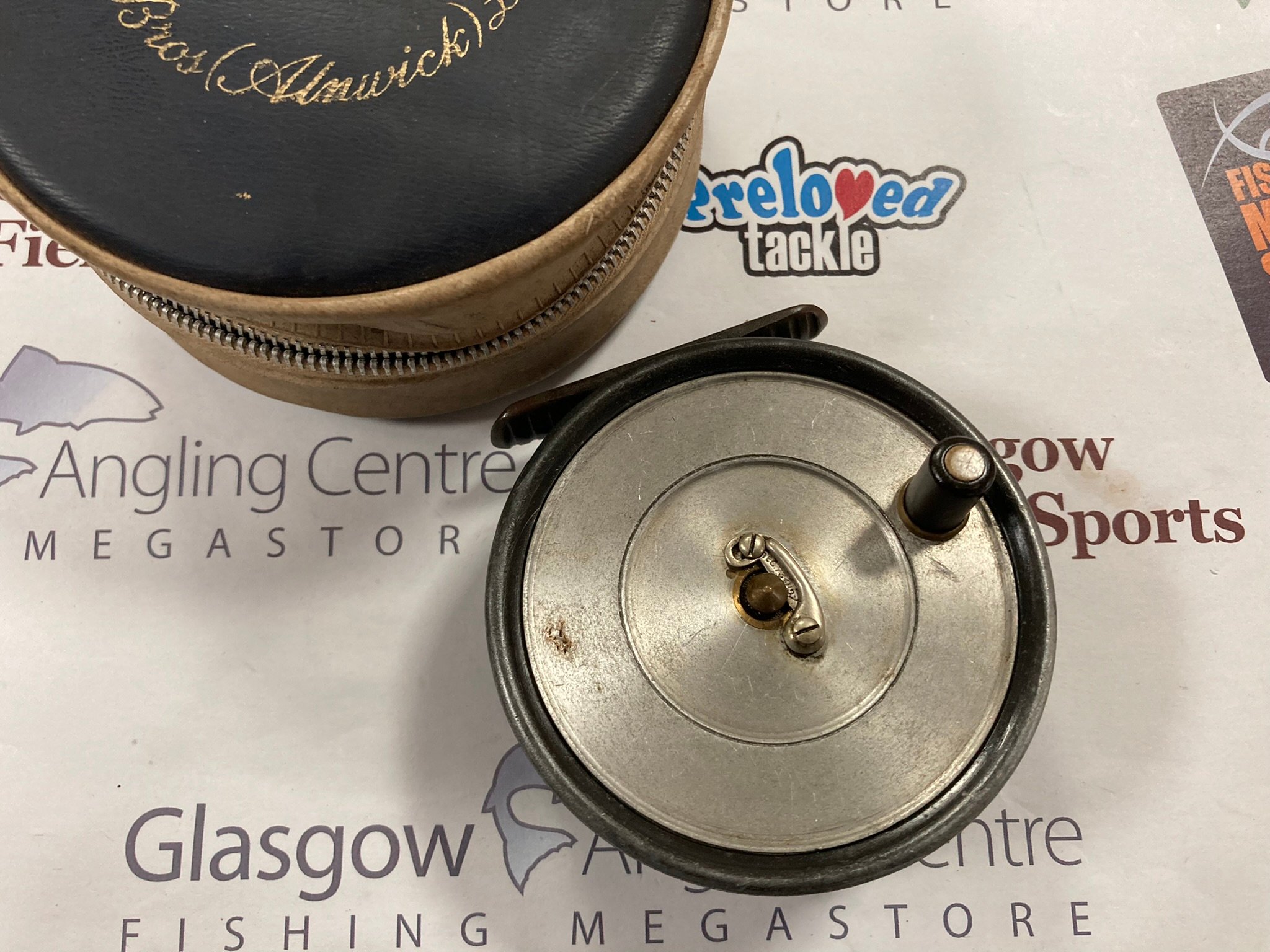 Preloved Hardy Uniqua 3 3/8'' Fly Reel with Case (England) - Used – Glasgow  Angling Centre