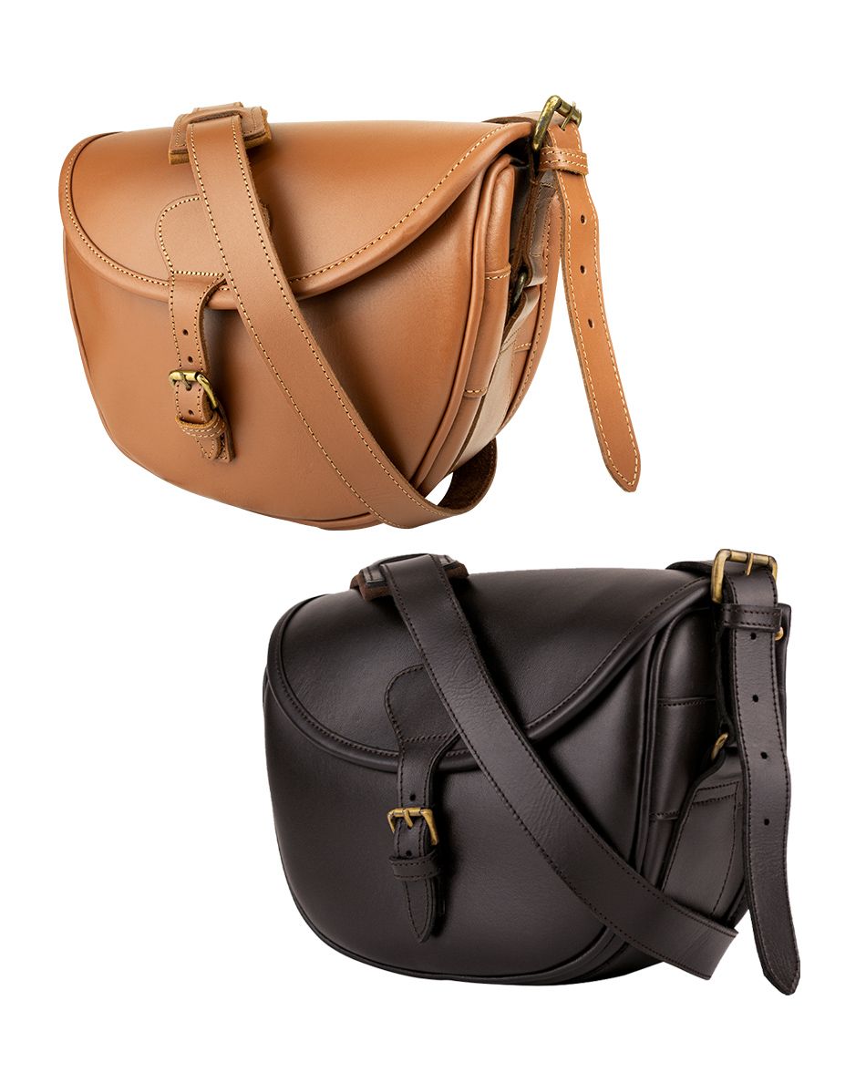 Leather Cartridge Bag | Equinelibrium Saddles