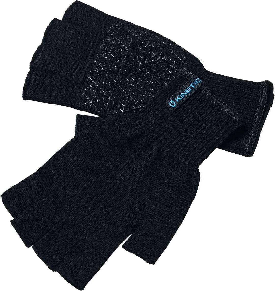 Kinetic Merino Wool Half Finger Glove One Size Black – Glasgow Angling  Centre