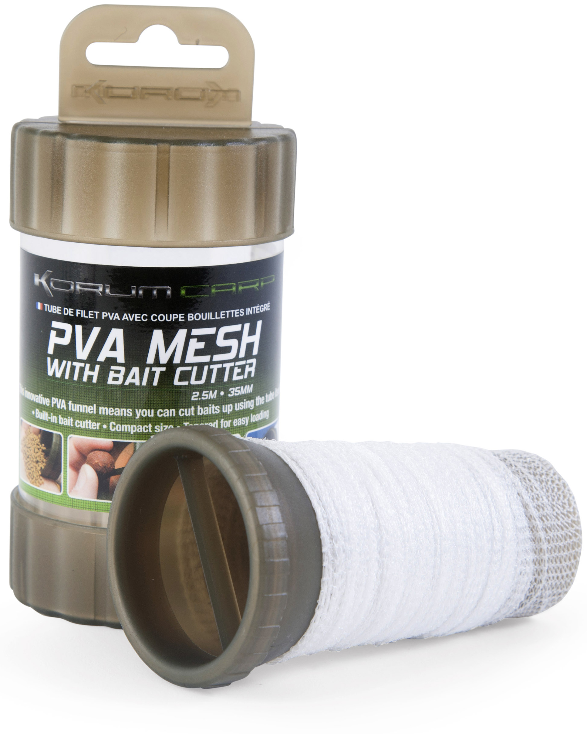 Korum PVA Mesh with Bait Cutter – Glasgow Angling Centre