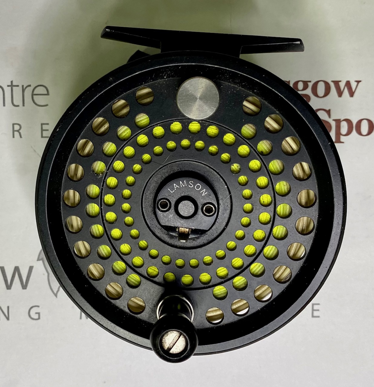 Preloved Lamson USA #3 Lamson fly reel 7/8 (no box or pouch) - Used –  Glasgow Angling Centre