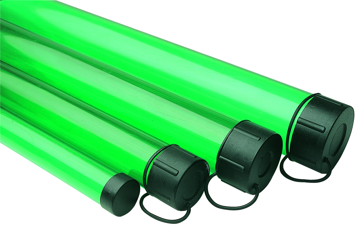 Leeda Plastic Rod Tubes Green 6ft Length 2.5in Diameter – Glasgow Angling  Centre