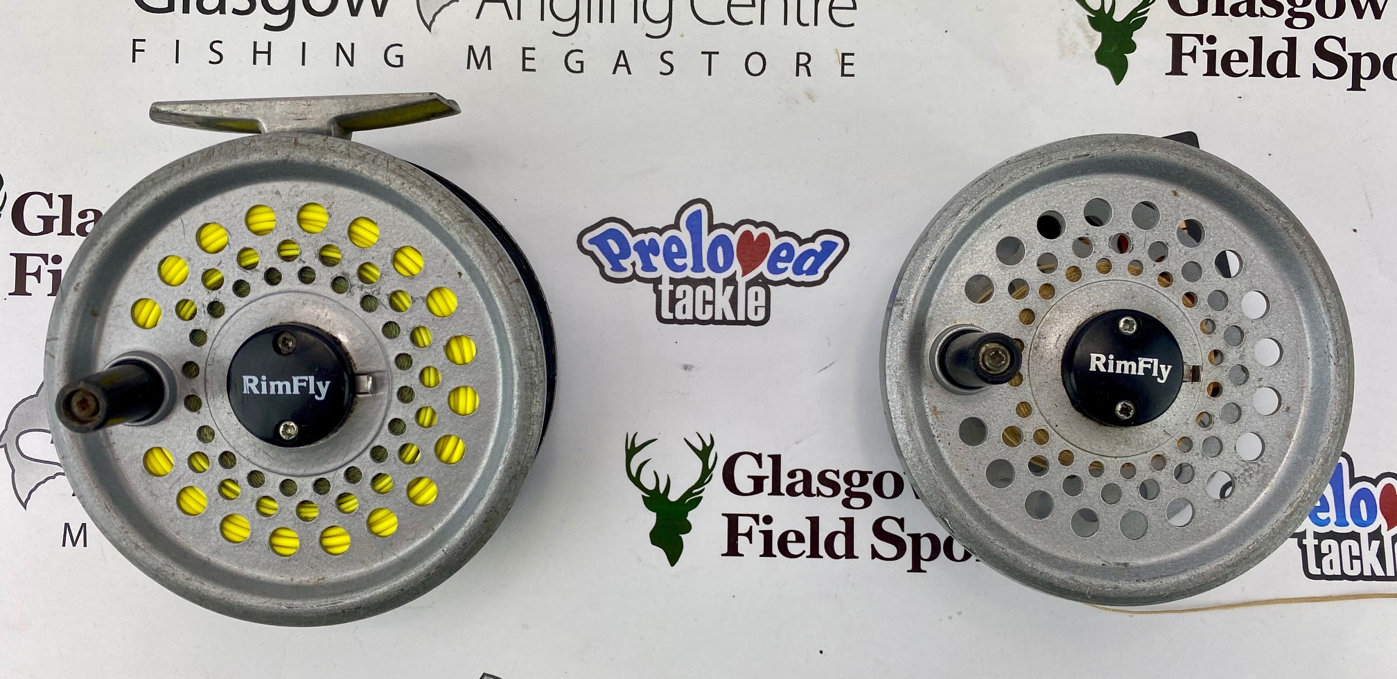 Preloved Leeda Rimfly KS 3.5 7/8 Fly reel and spare spool (no box) - Used  – Glasgow Angling Centre