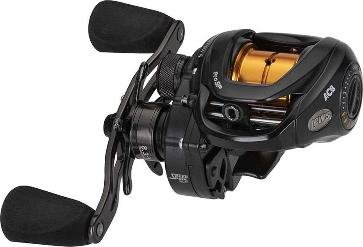 Lew's Team Lew's Pro SP Skipping and Pitching SLP Baitcast Reel - Left Hand  – Glasgow Angling Centre
