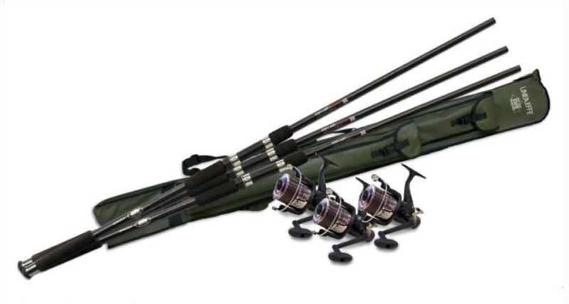 Lineaeffe Top Carp 3 Rod Deluxe Fishing Combo – Glasgow Angling Centre