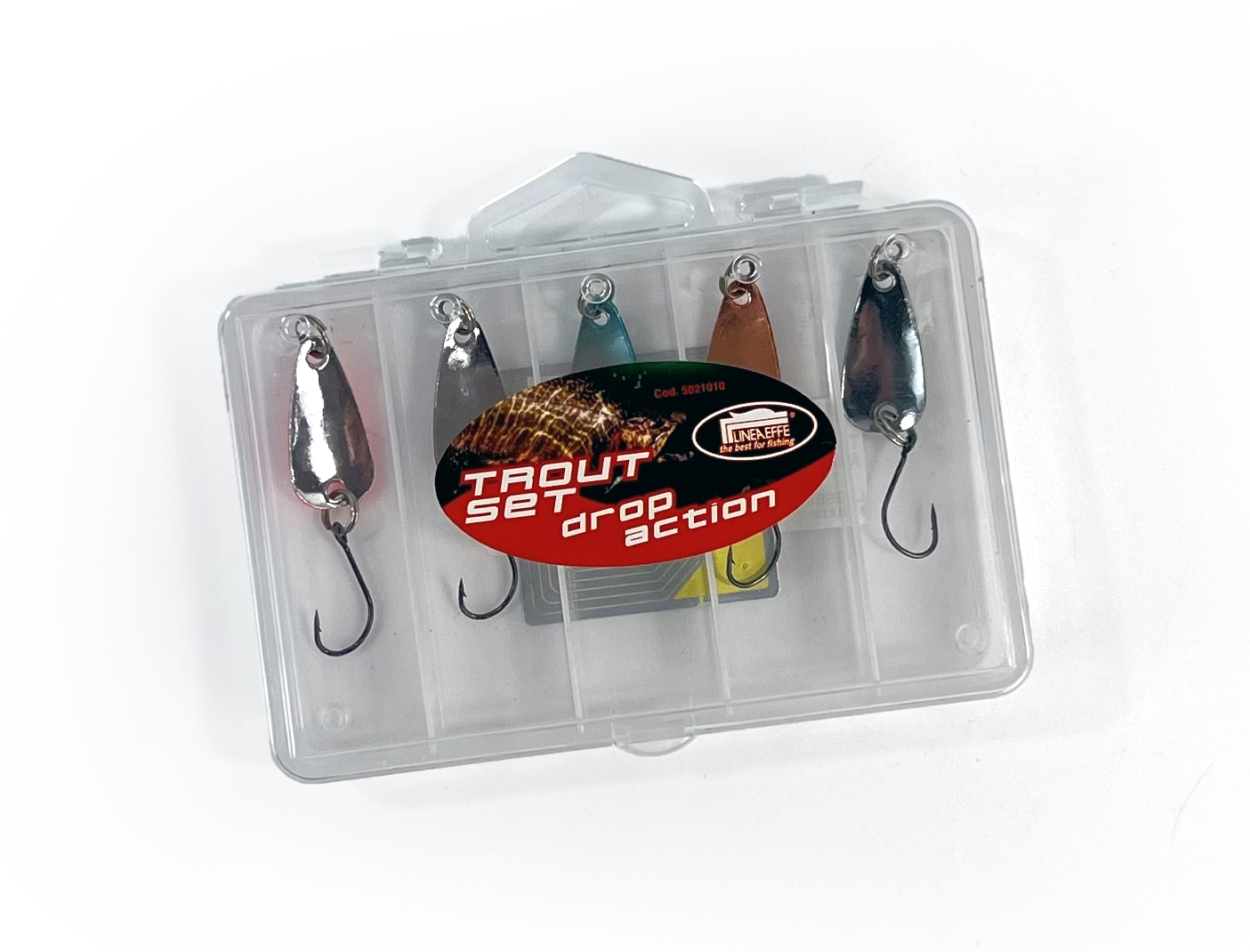 Lineaeffe Trout Area Drop Spoon Boxed Assortment – Glasgow Angling Centre