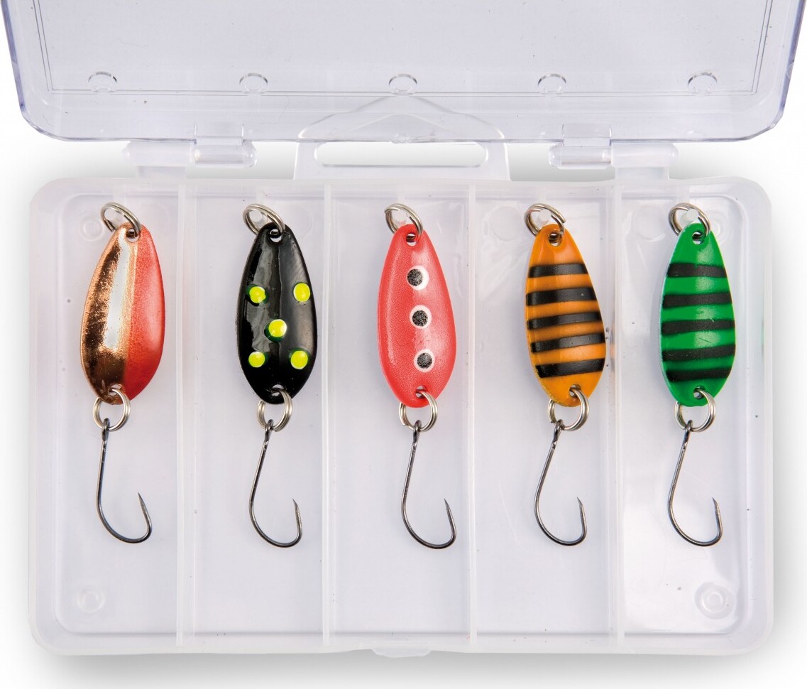 Lineaeffe Trout Area Long Spoon Boxed Assortment – Glasgow Angling