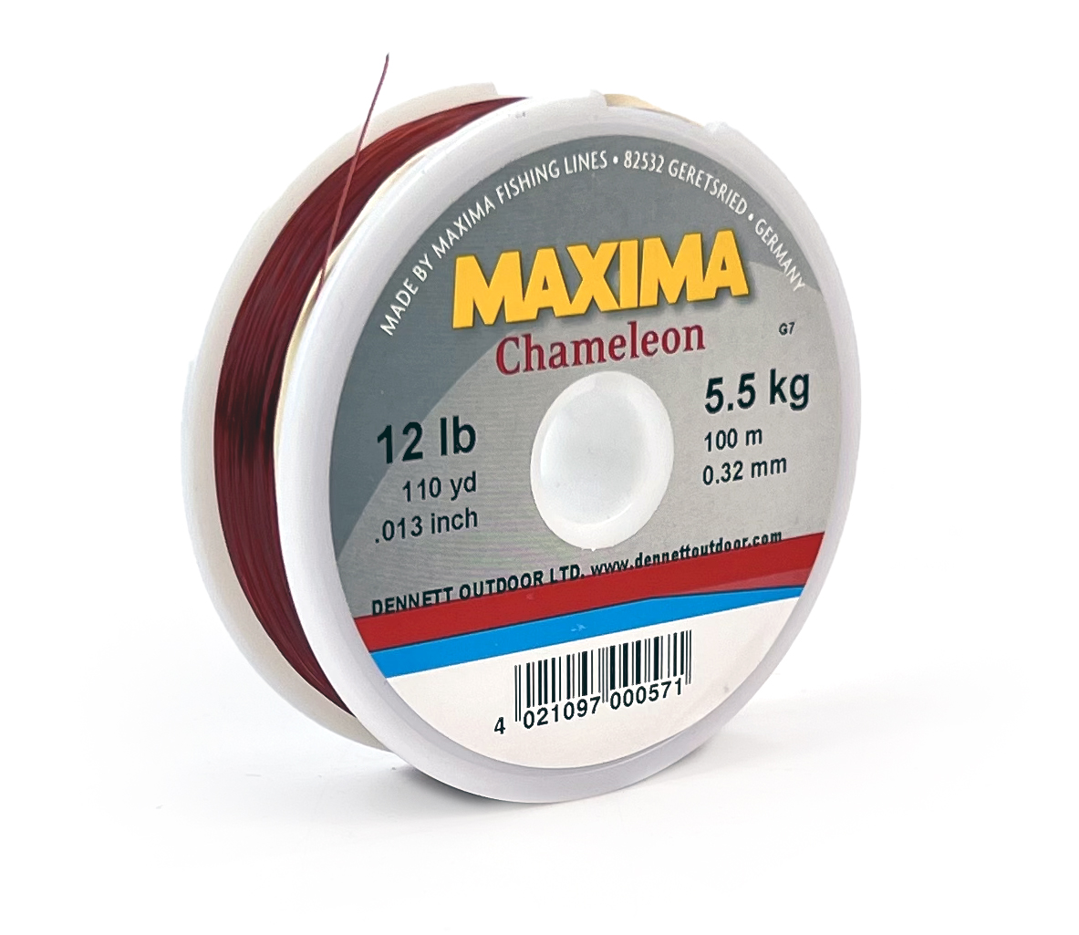 Maxima Chameleon Monofilament 100m Spools 20lb : Cameleon