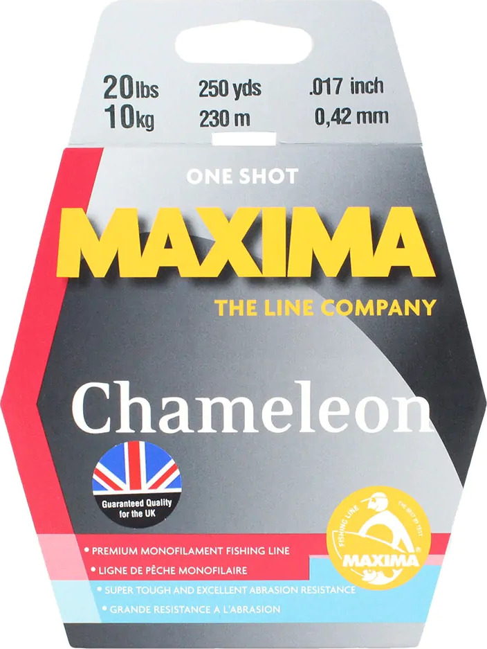 Maxima Chameleon Monofilament One Shot 3lb : 250m – Glasgow