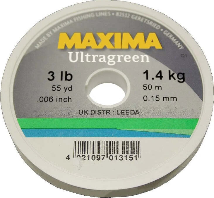 Maxima Clear Monofilament 50m 4lb – Glasgow Angling Centre