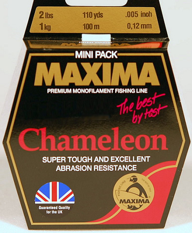 Chameleon Maxima Fishing Line Mini Pack