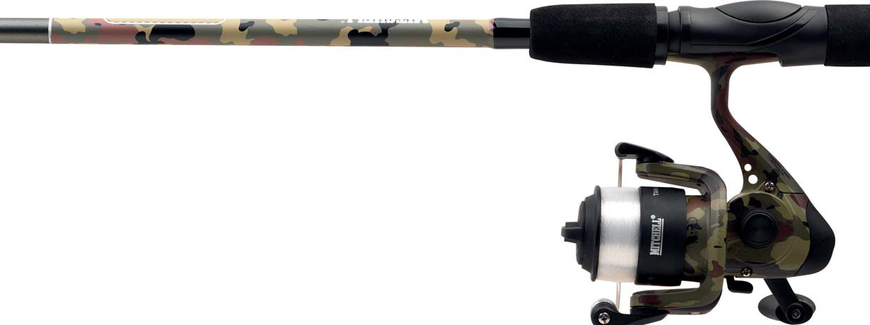 Mitchell Tanager Camo Spin Fishing Rod Spinning Rod & Reel with Line All  sizes