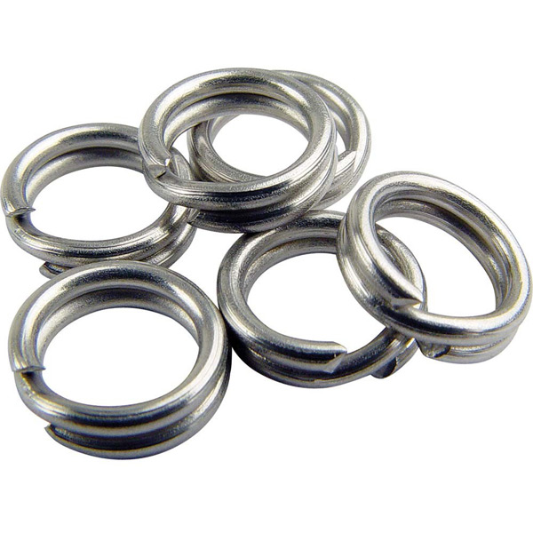 Mustad Stainless Steel Split Rings-10mm