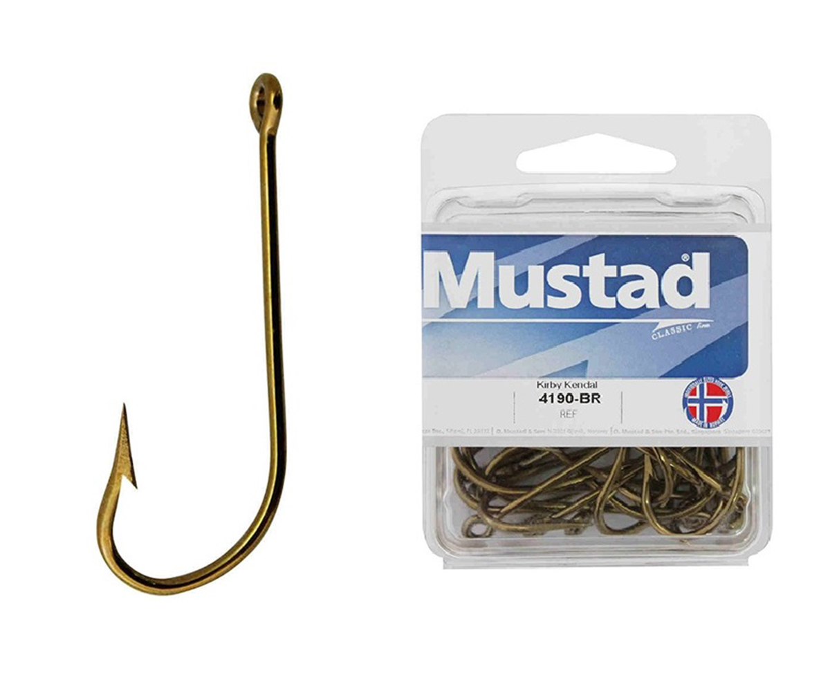 Mustad Bronze Kirby 3164A – Glasgow Angling Centre