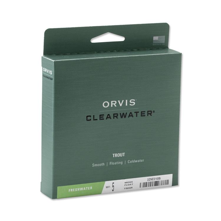 Orvis Clearwater Trout Fly Line Moss WF8 – Glasgow Angling Centre