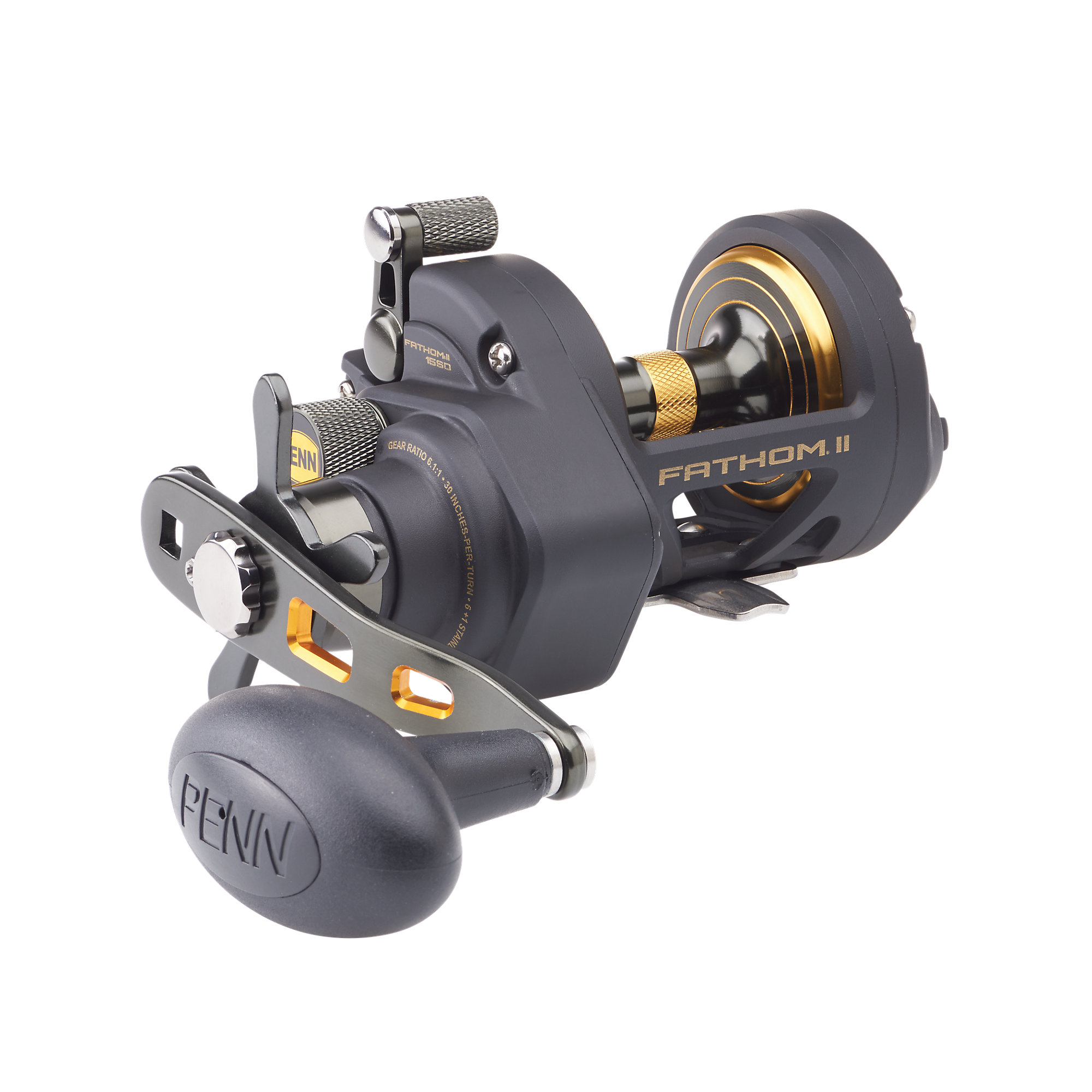Fathom® 25N Left-Hand 2-Speed Lever Drag Conventional Reel, 60% OFF