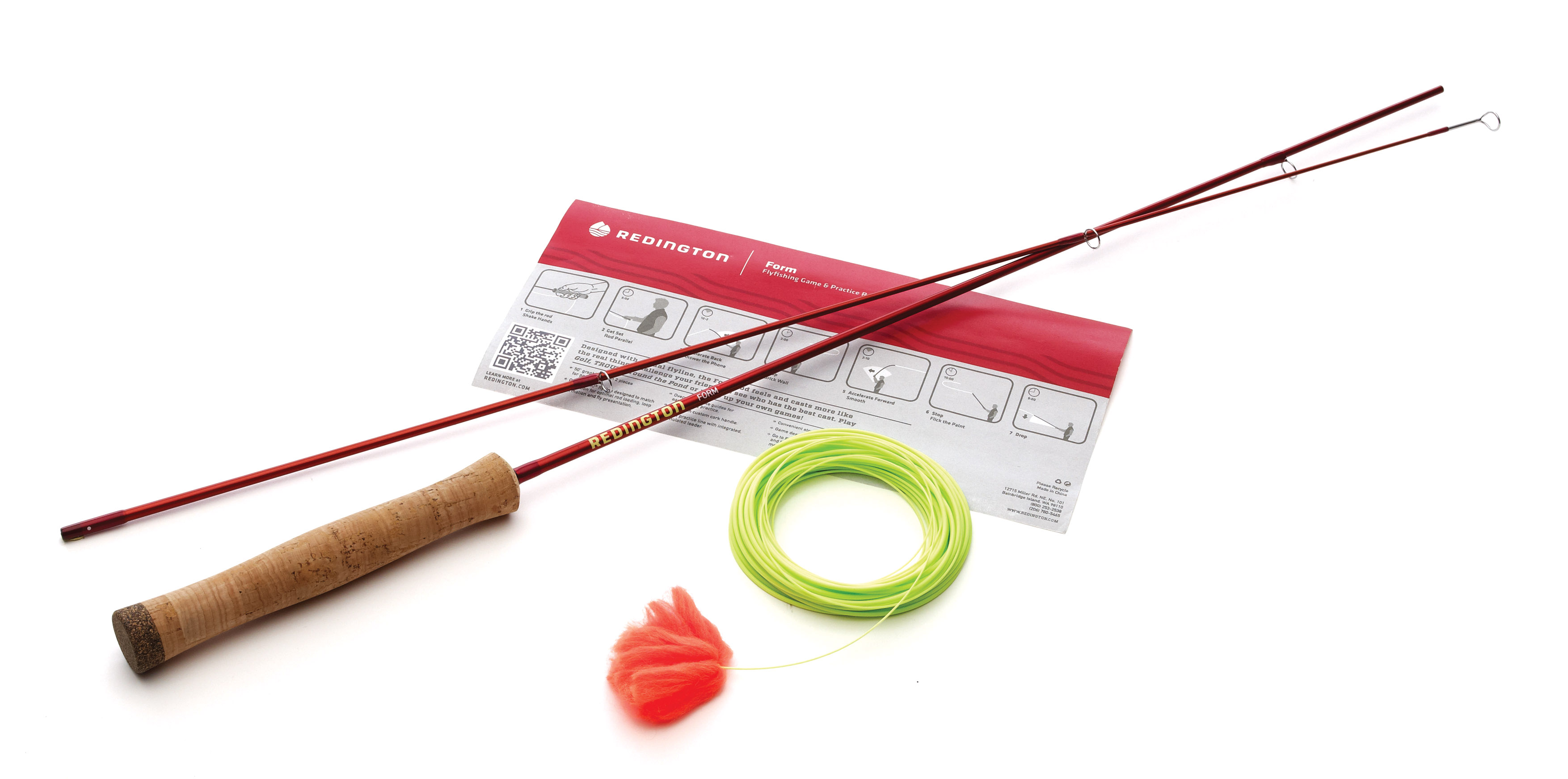 Form Game Rod 4ft2 2pc - Casting Practise Combo