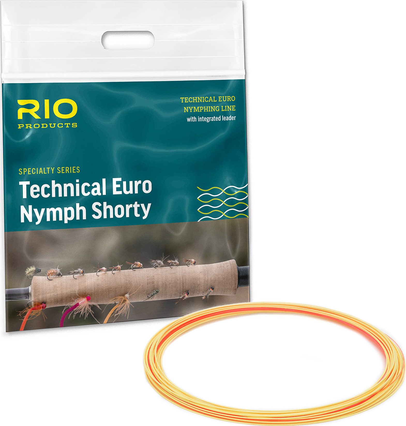 Technical Mono Euro Nymph Shorty #2-5 - Yellow/Pink
