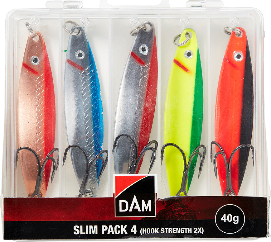 DAM Slim Boxed Pack Lures #1 – Glasgow Angling Centre