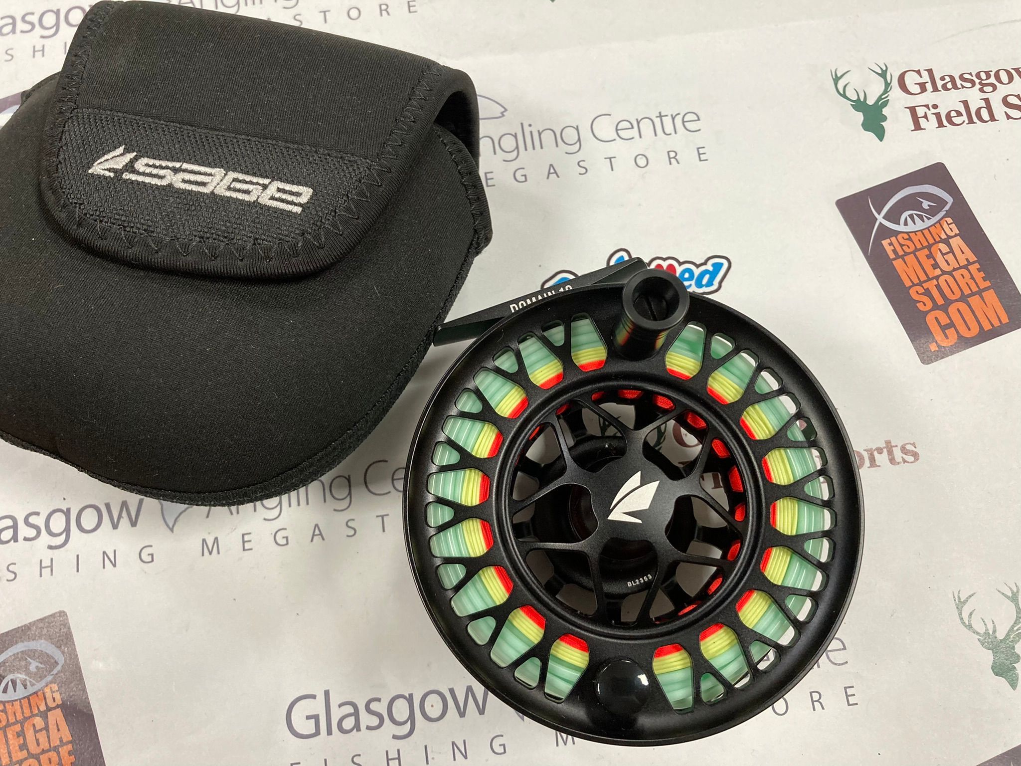 Preloved Sage Domain Stealth #9/10 Salmon Fly Reel - As New – Glasgow  Angling Centre