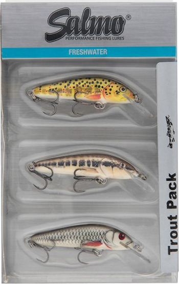 Salmo Trout Pack 3 Lure Assortment – Glasgow Angling Centre
